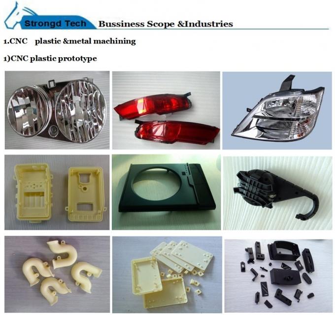 TEIL-elektronischer Einschließungs-Prototyp-Plastikhersteller CNC Bearbeitungs